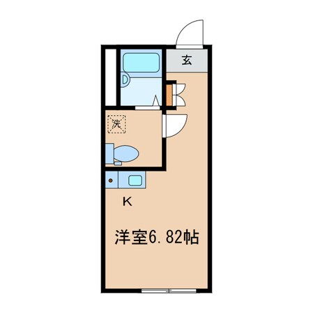 星川駅 徒歩10分 1階の物件間取画像